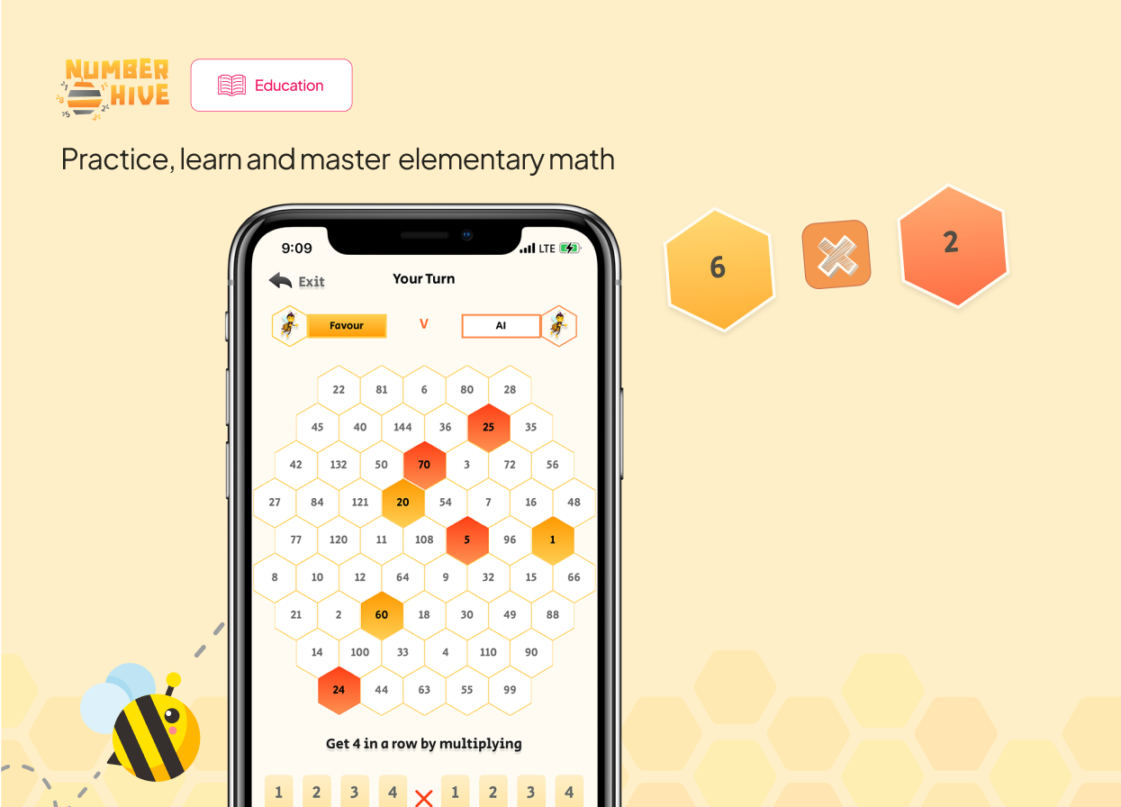 Number Hive Education App