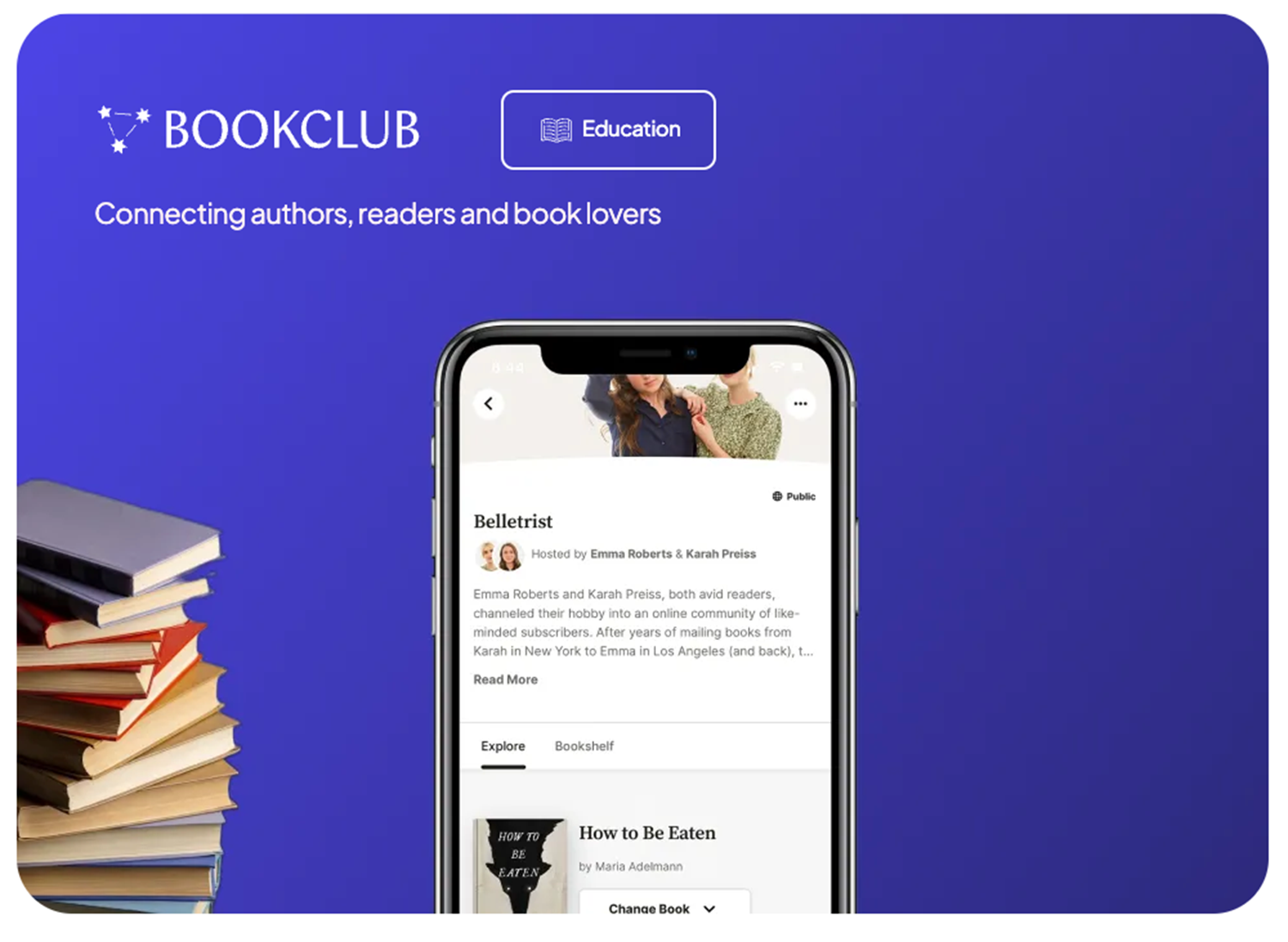 successful collaboration - BookClub