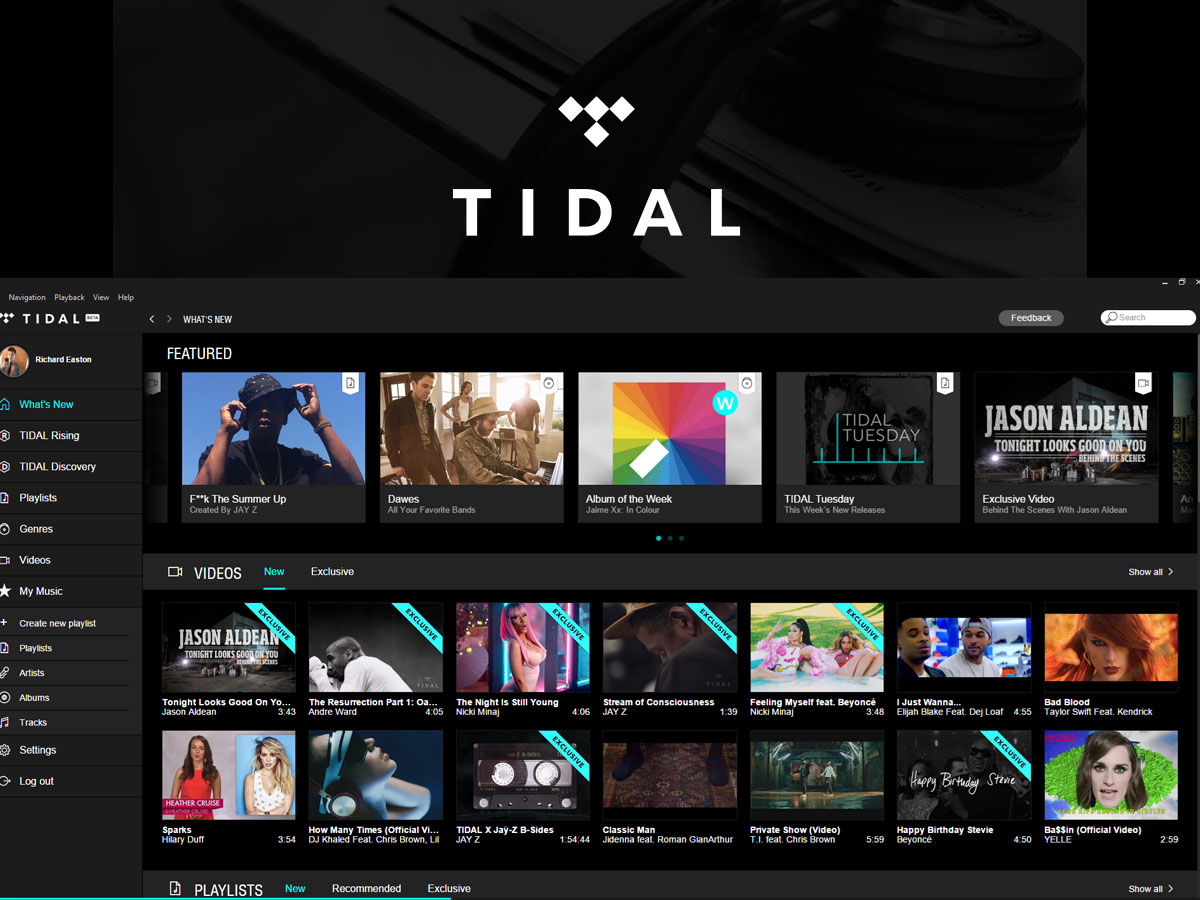 Tidal music