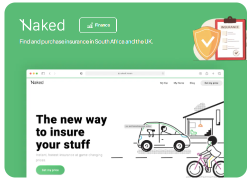Naked Insure - finance app built by App Makers LA