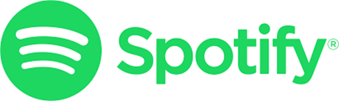 Spotify logo and title