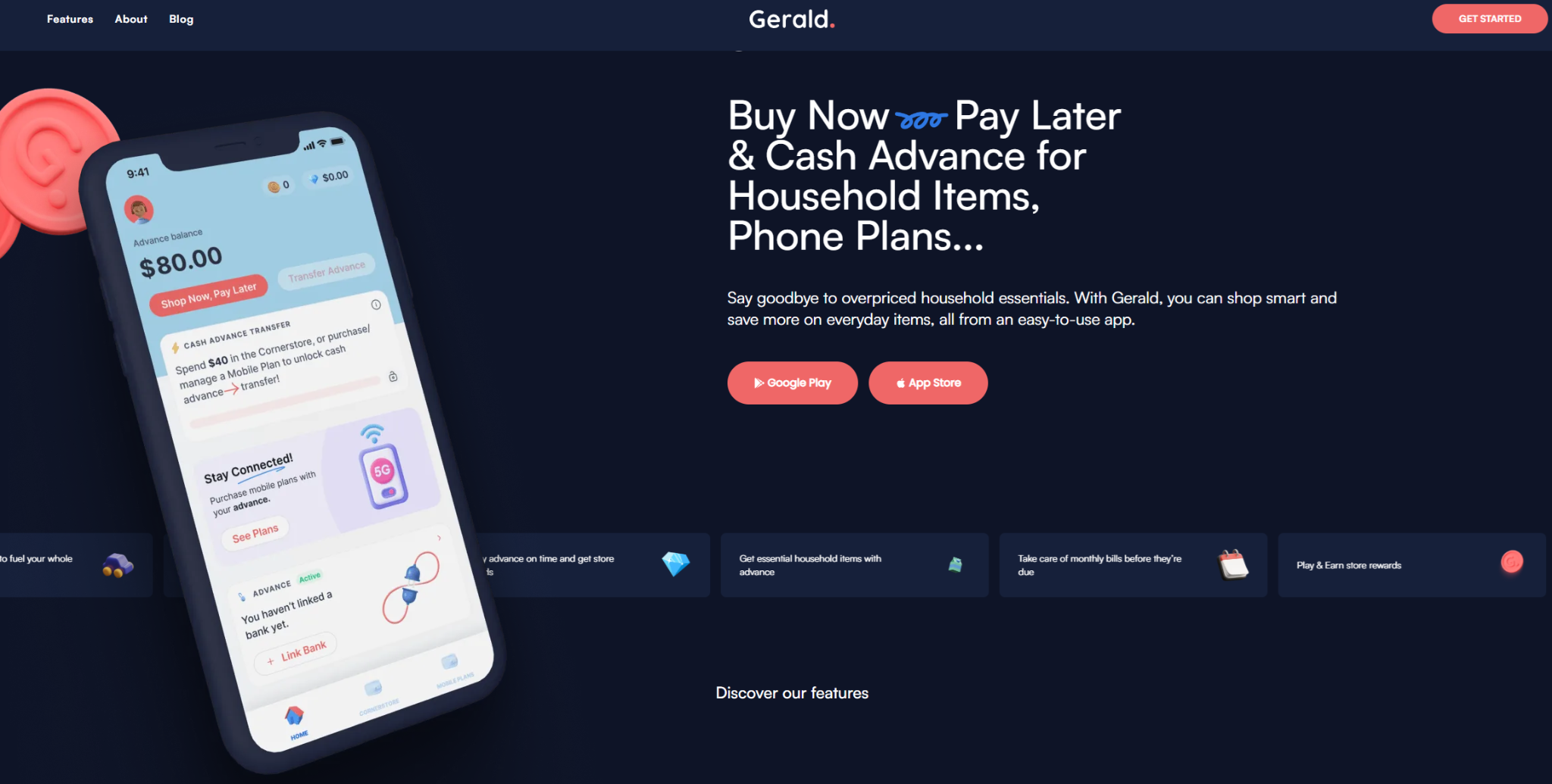 Gerald cash advance app