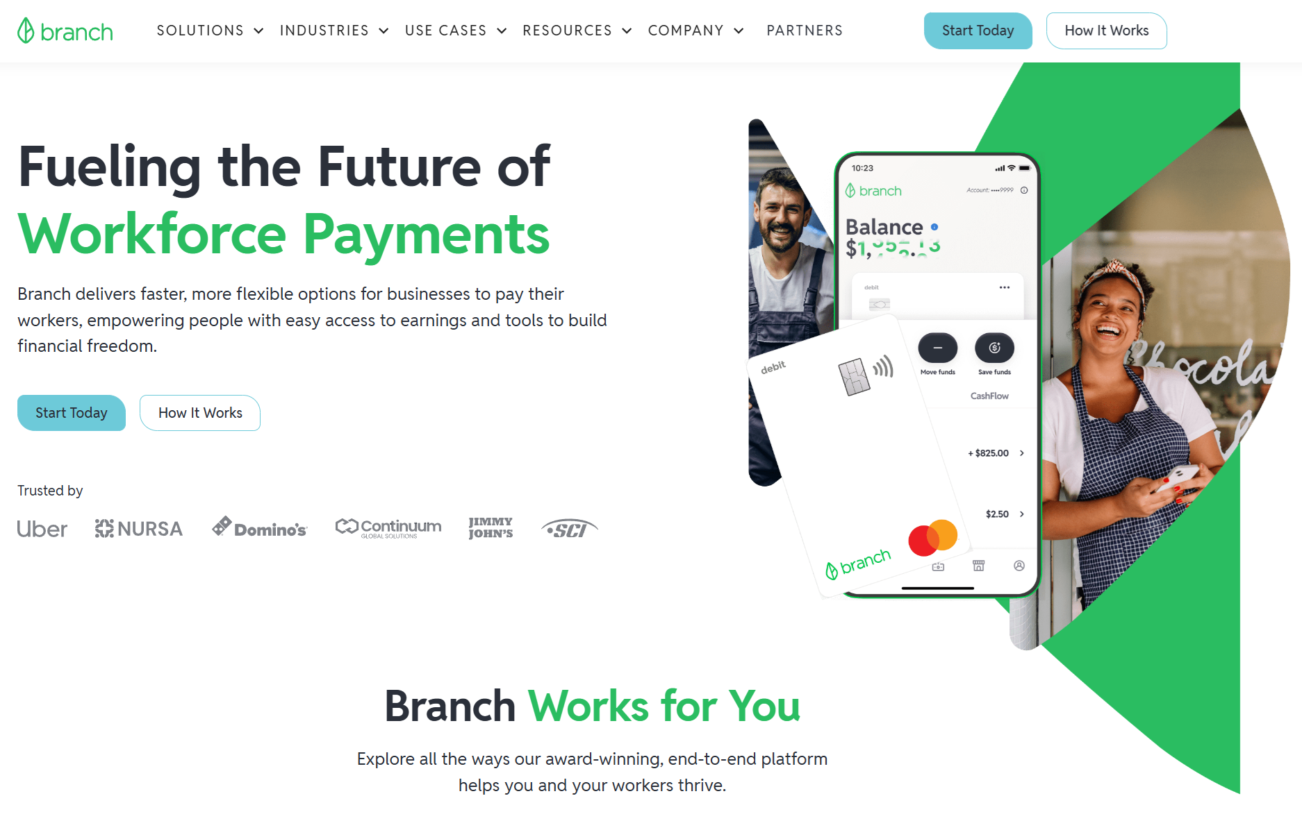 branch financial app Klover alternative